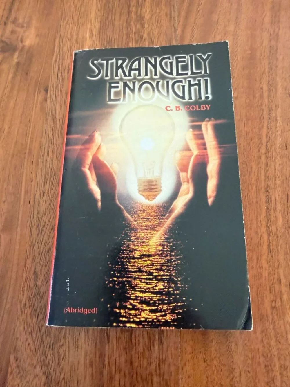 Strangely Enough C B Colby Paperback Scholastic 1963 Vintage Ghost Stories Book